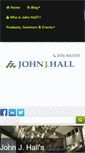 Mobile Screenshot of johnhallspeaker.com