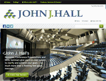 Tablet Screenshot of johnhallspeaker.com